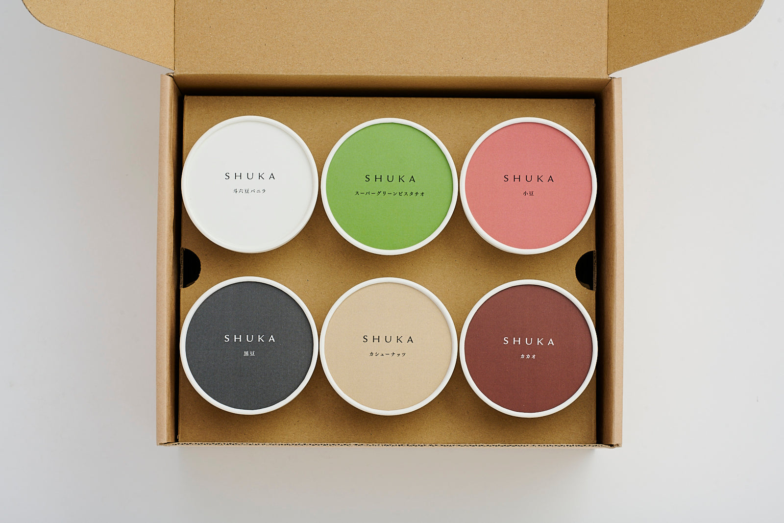 shua様ご購入決まりました。 種のジェラート6個入（6種） – SHUKA